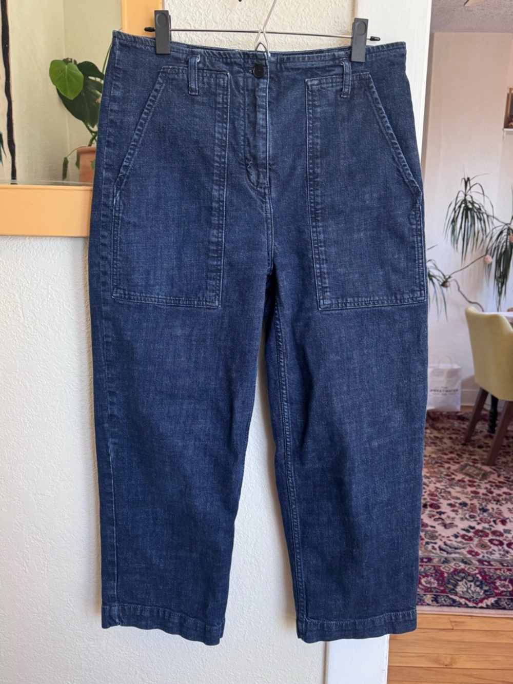 Toast UK Denim Workwear Trousers - UK 12/US 8